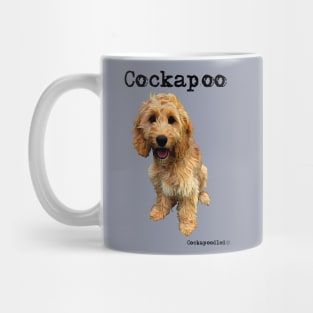 Golden Apricot Cockapoo / Spoodle and Doodle Dog Mug